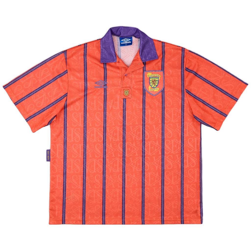 1993-95 Scotland Away Shirt - 9/10 - (XXL)