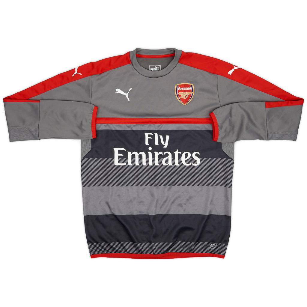 2015-16 Arsenal Puma Sweat Top - 8/10 - (M)
