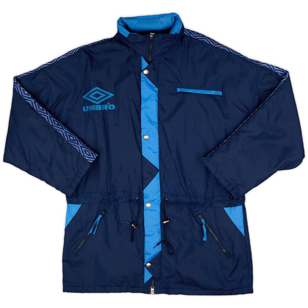 1990s Umbro Template Padded Bench Coat - 9/10 - (XL)
