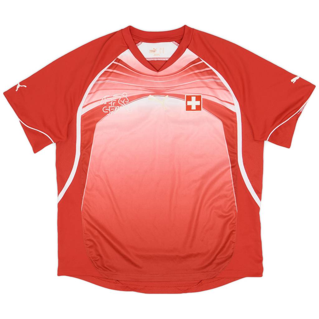 2010-12 Switzerland Puma Training Shirt - 8/10 - (XL)