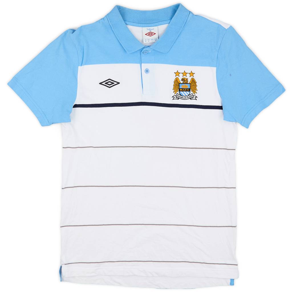 2012-13 Manchester City Umbro Polo Shirt - 9/10 - (M)