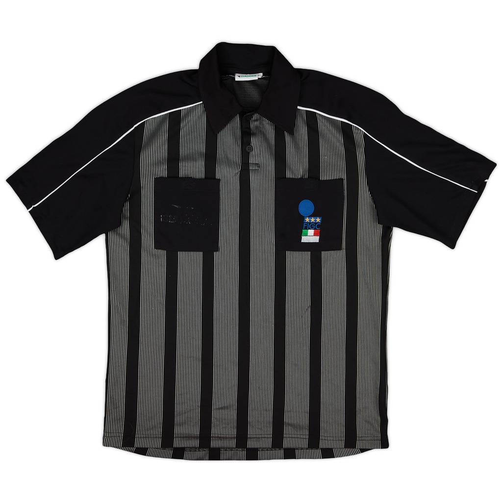 1990s FIGC Diadora Referee Shirt - 4/10 - (L)