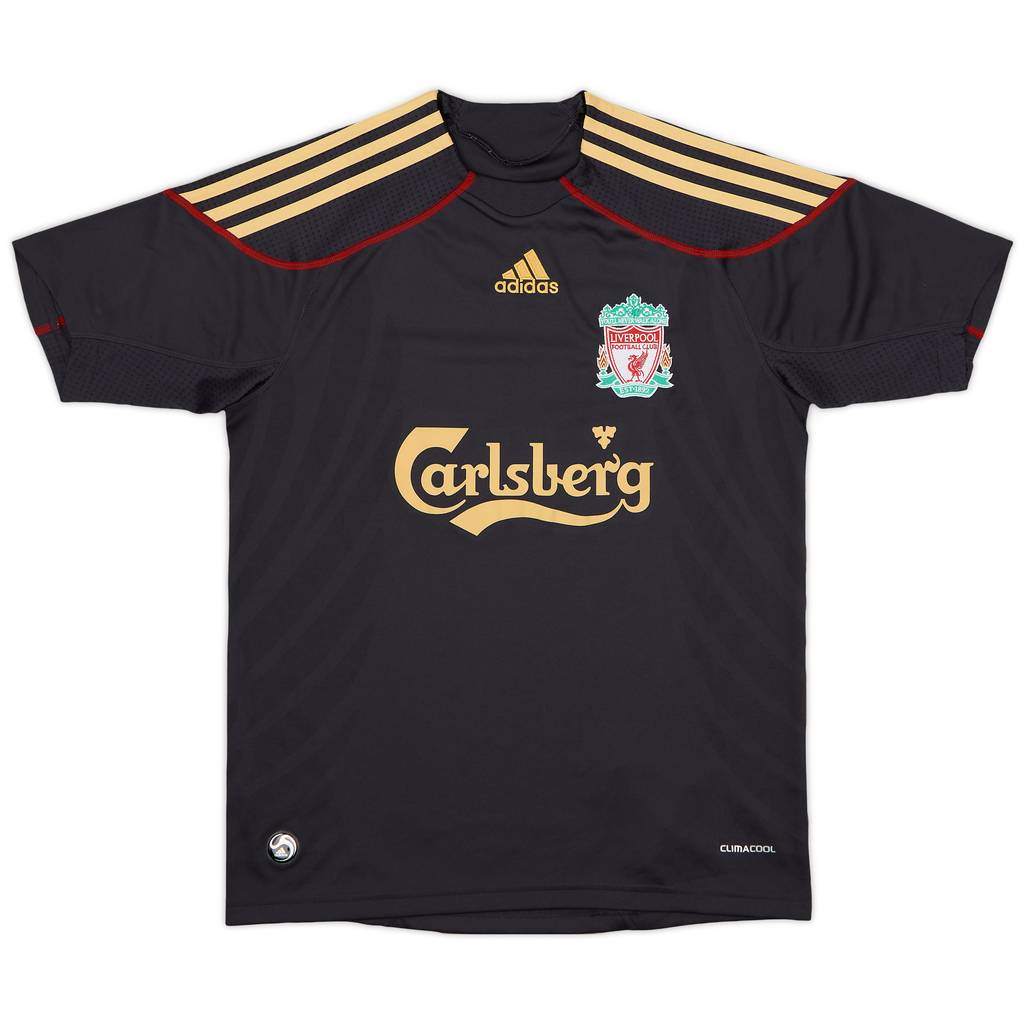 2009-10 Liverpool Away Shirt - 8/10 - (L.Boys)