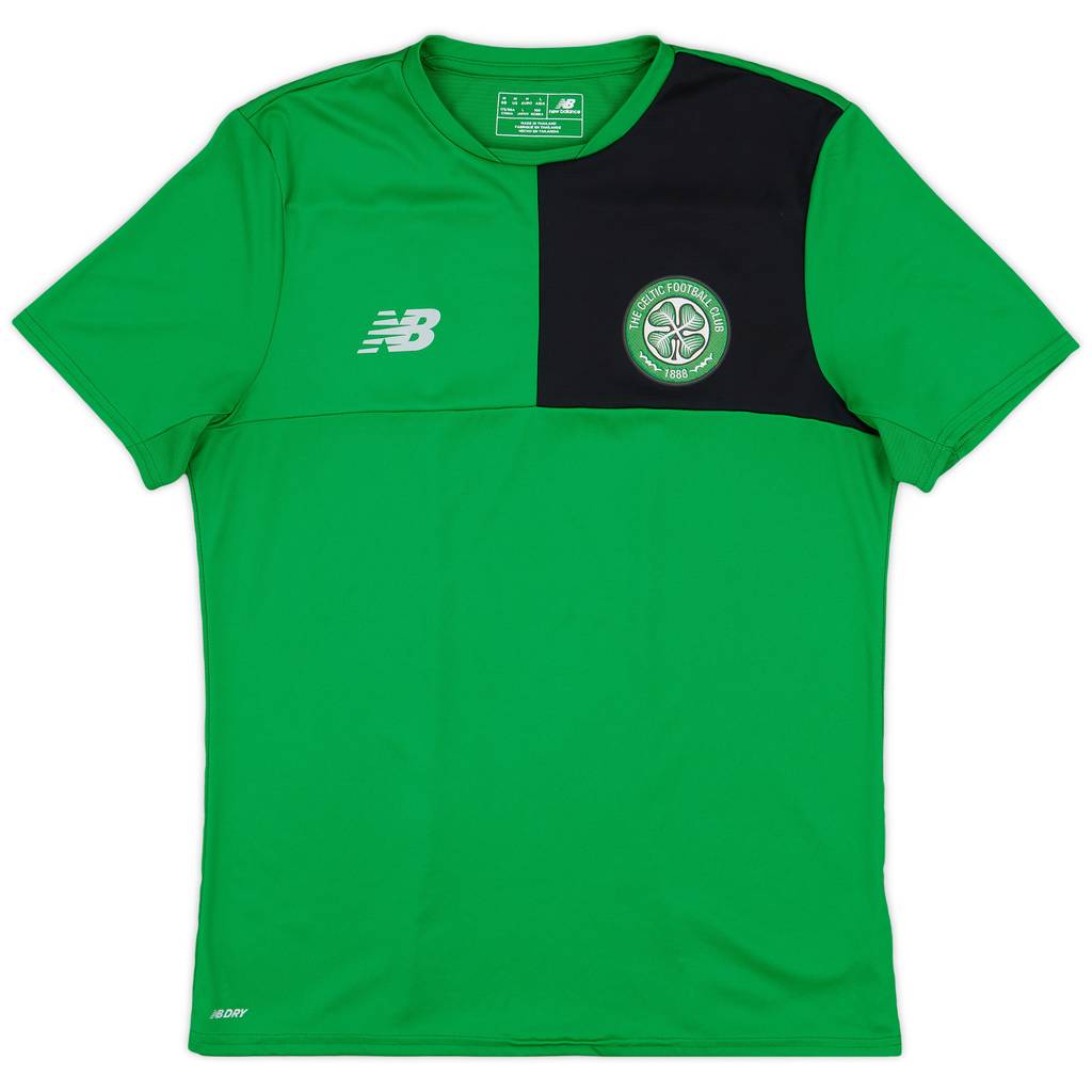 2016-17 Celtic New Balance Training Shirt - 9/10 - (M)