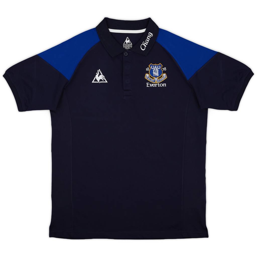 2011-12 Everton Le Coq Sportif Polo Shirt - 8/10 - (L)
