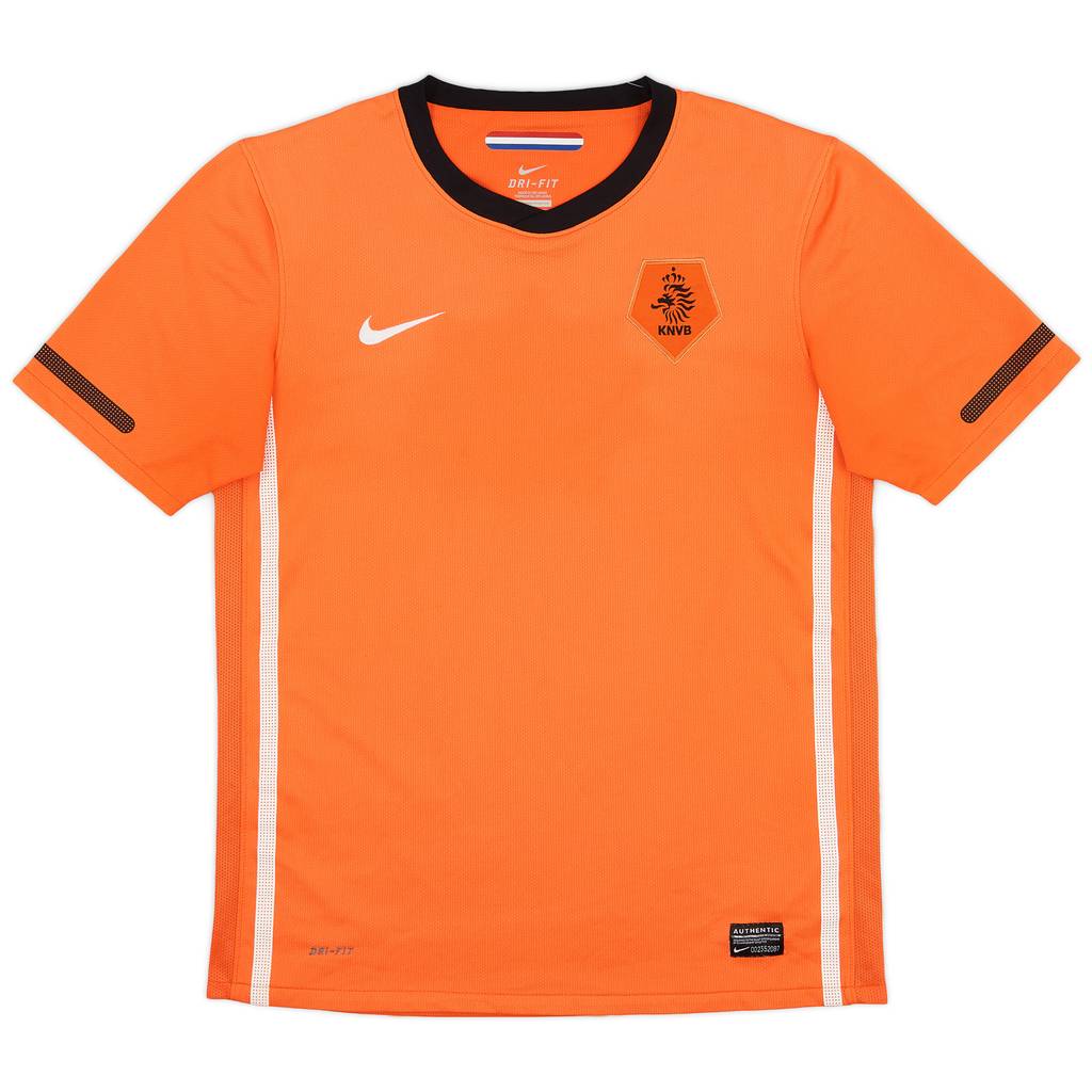 2010-11 Netherlands Home Shirt - 8/10 - (XL.Boys)