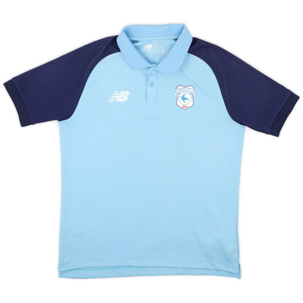 2023-24 Cardiff City New Balance Training Shirt - 9/10 - (S)