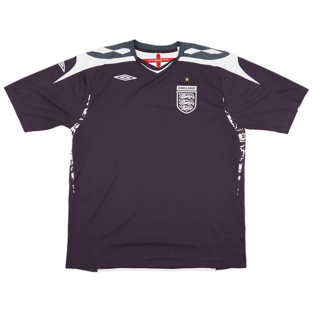 2007-09 England GK S/S Shirt - 7/10 - (XXL)