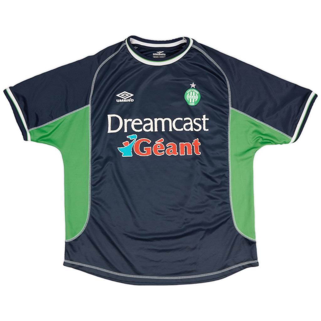 2000-01 Saint Etienne Away Shirt - 6/10 - (XXL)