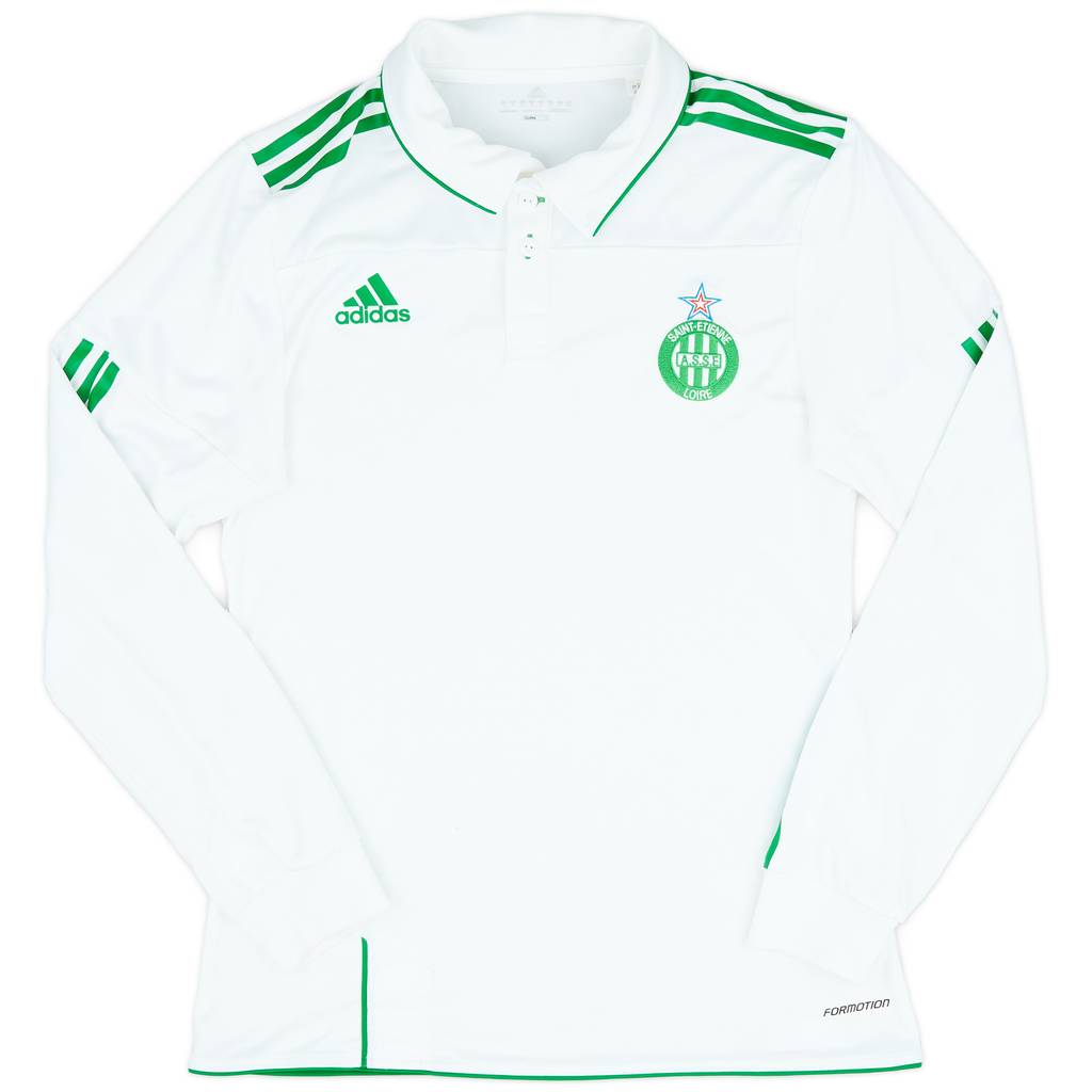 2010-11 Saint Etienne Player Issue Away L/S Shirt - 8/10 - (M)