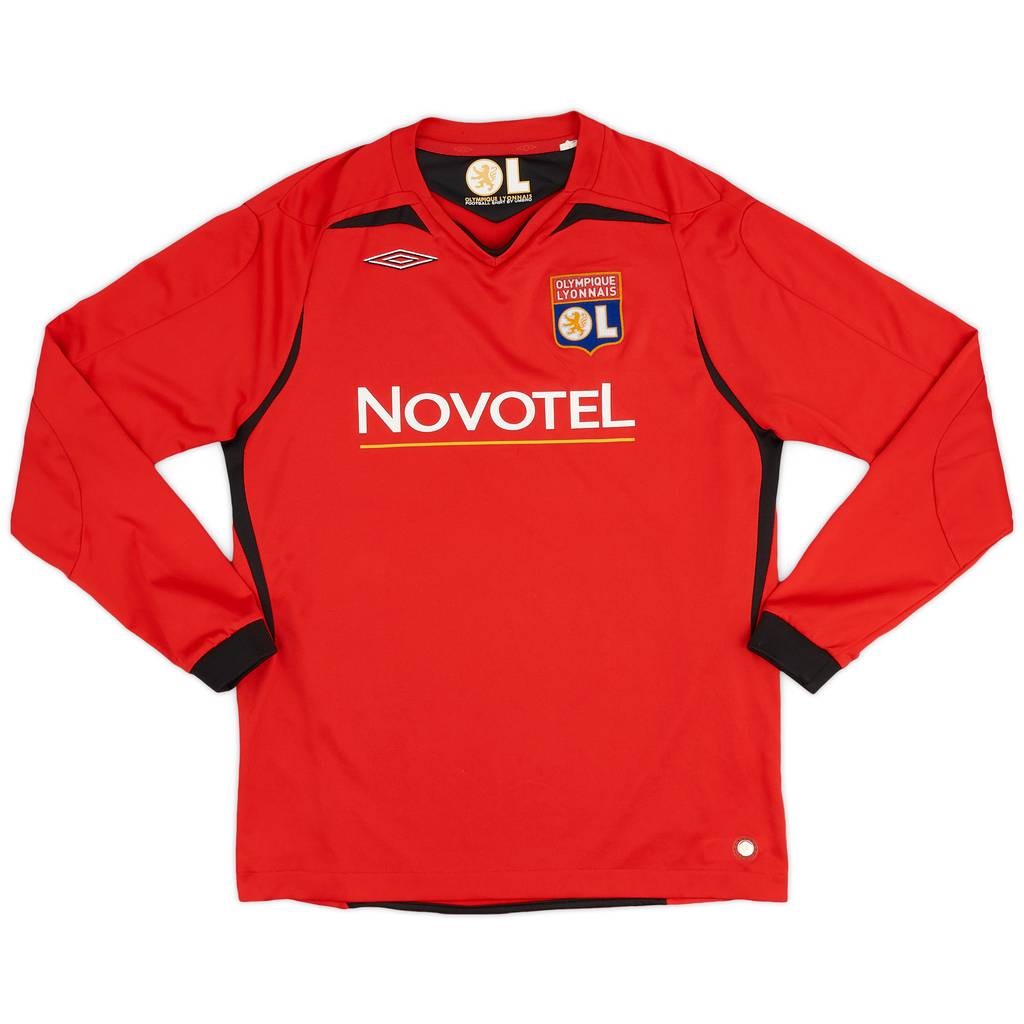 2007-08 Lyon GK Shirt - 8/10 - (XL.Boys)