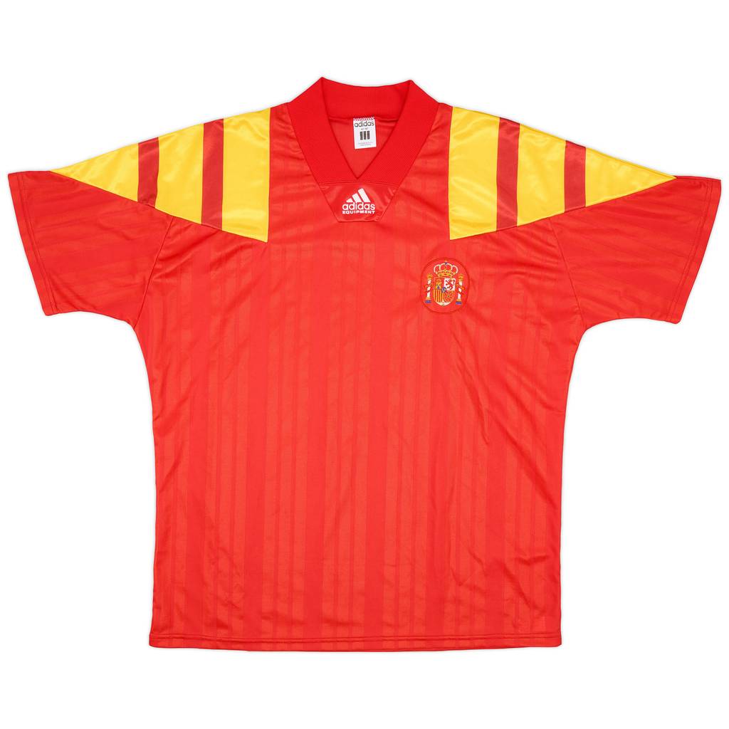 1992-94 Spain Home Shirt - 10/10 - (L/XL)