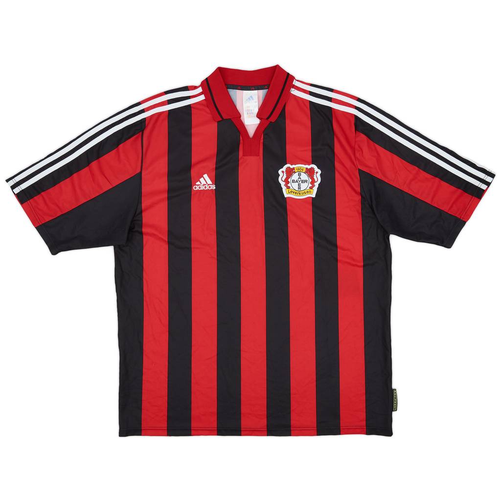 2000-01 Bayer Leverkusen Player Issue Home Shirt - 8/10 - (XL)