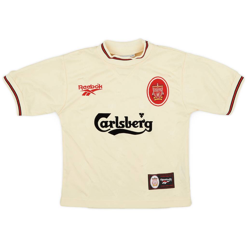 1996-97 Liverpool Away Shirt - 8/10 - (S.Boys)