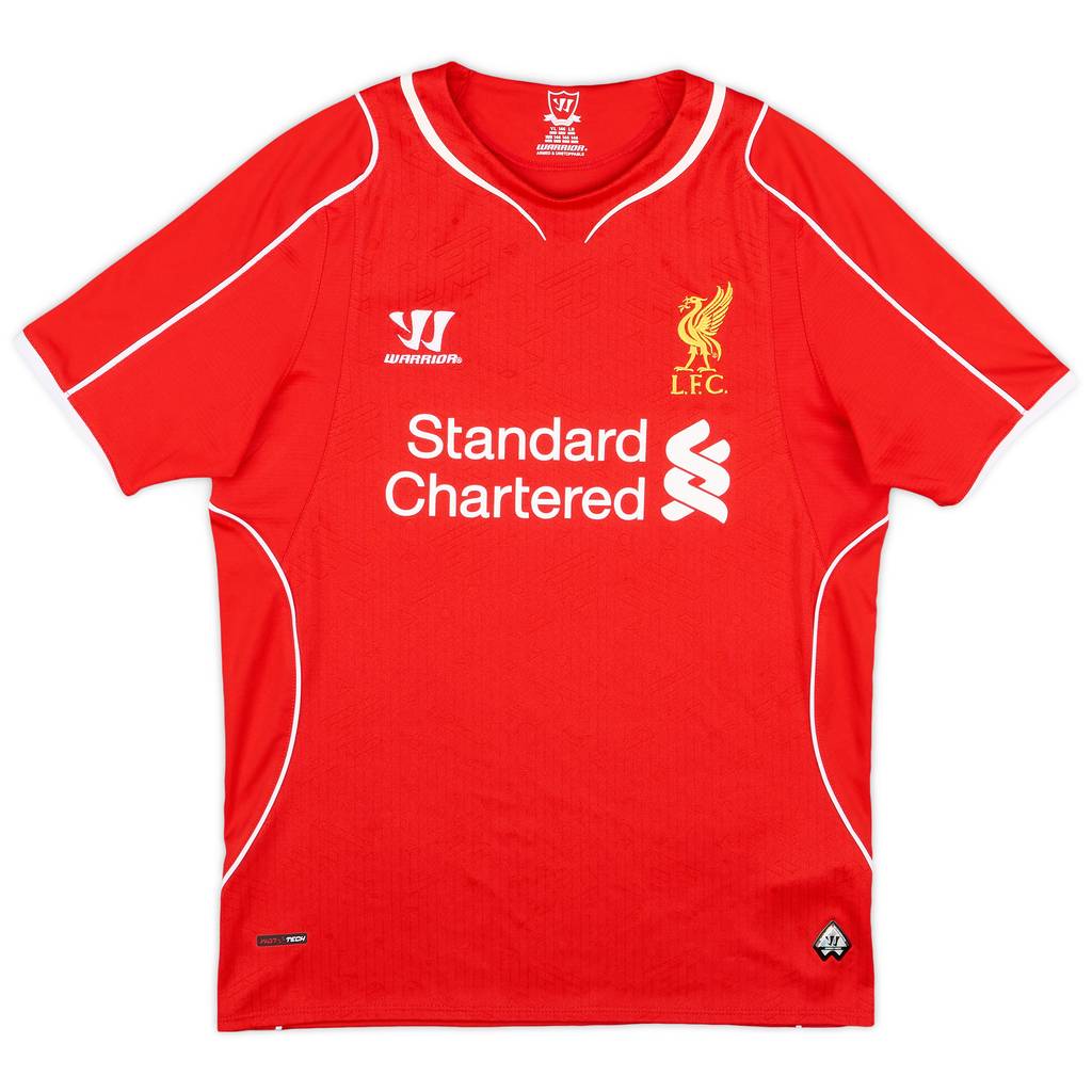 2014-15 Liverpool Home Shirt - 9/10 - (L.Boys)