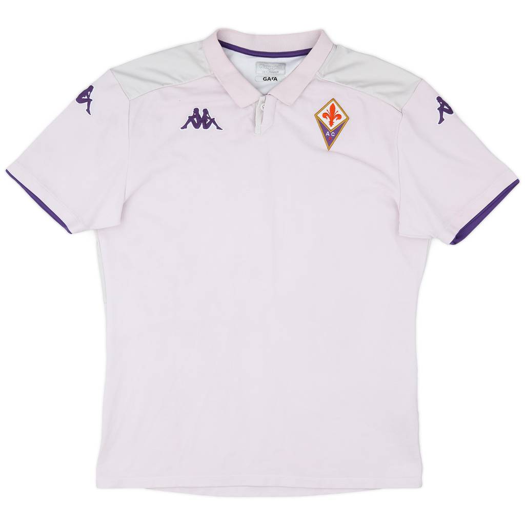 2020-21 Fiorentina Kappa Polo Shirt - 8/10 - (XL)