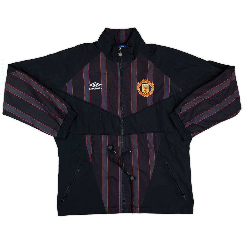 1996-97 Manchester United Umbro Bench Coat - 8/10 - (M)