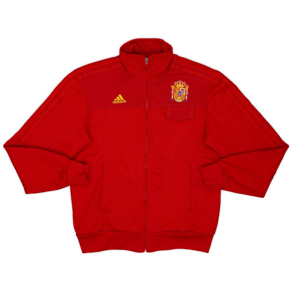 2007-08 Spain adidas Track Jacket - 6/10 - (M)