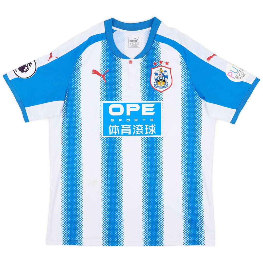 2017-18 Huddersfield Home Shirt - 6/10 - (XL)