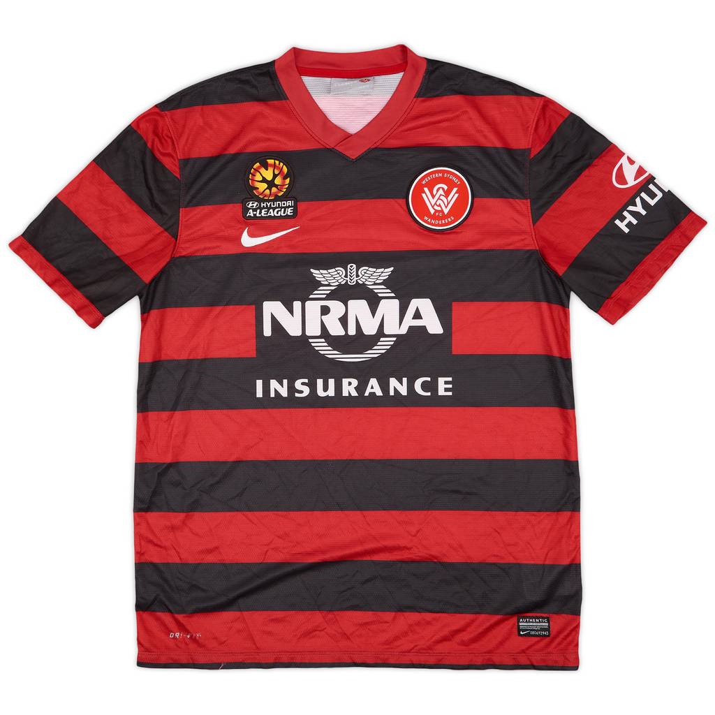 2012-14 Western Sydney Wanderers Home Shirt - 8/10 - (L)