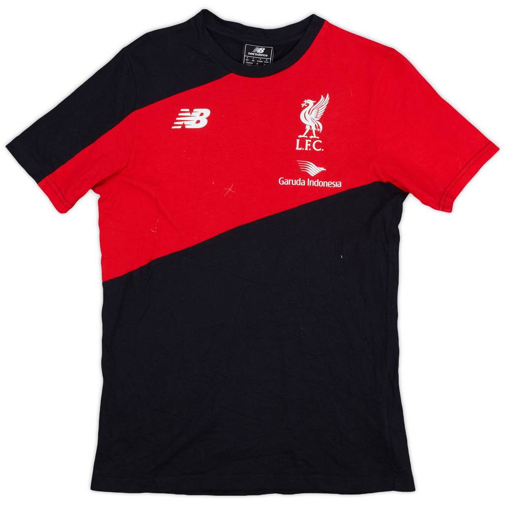 2015-16 Liverpool New Balance Leisure Tee - 8/10 - (S)