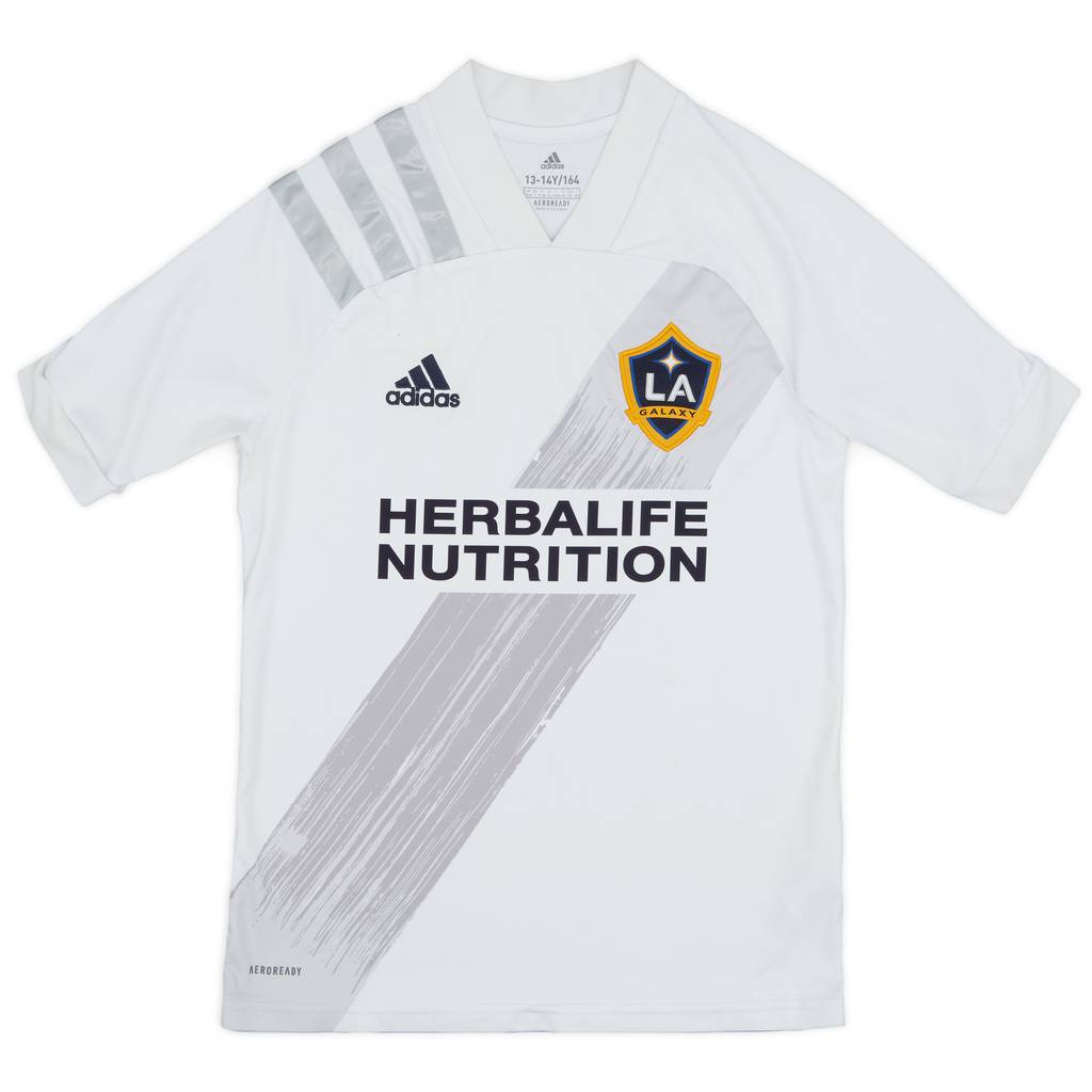 2020 LA Galaxy Home Shirt - 5/10 - (L.Boys)