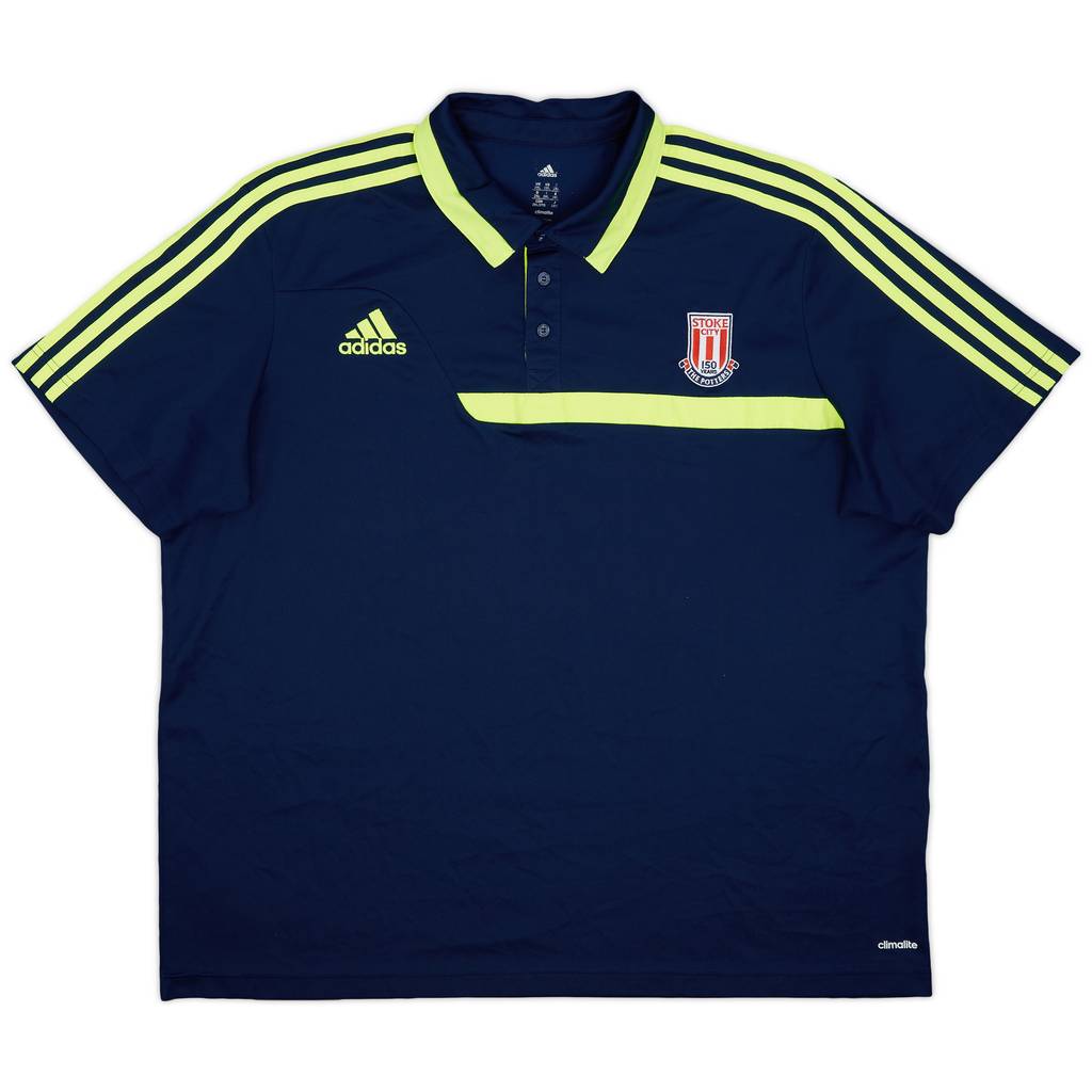 2013-14 Stoke City adidas Training Shirt - 10/10 - (XXL)
