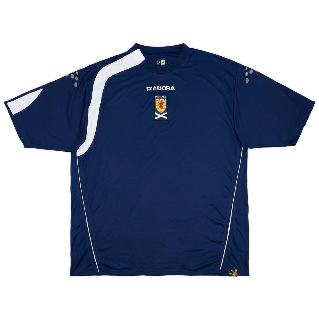 2005-06 Scotland Home Shirt - 5/10 - (XL)