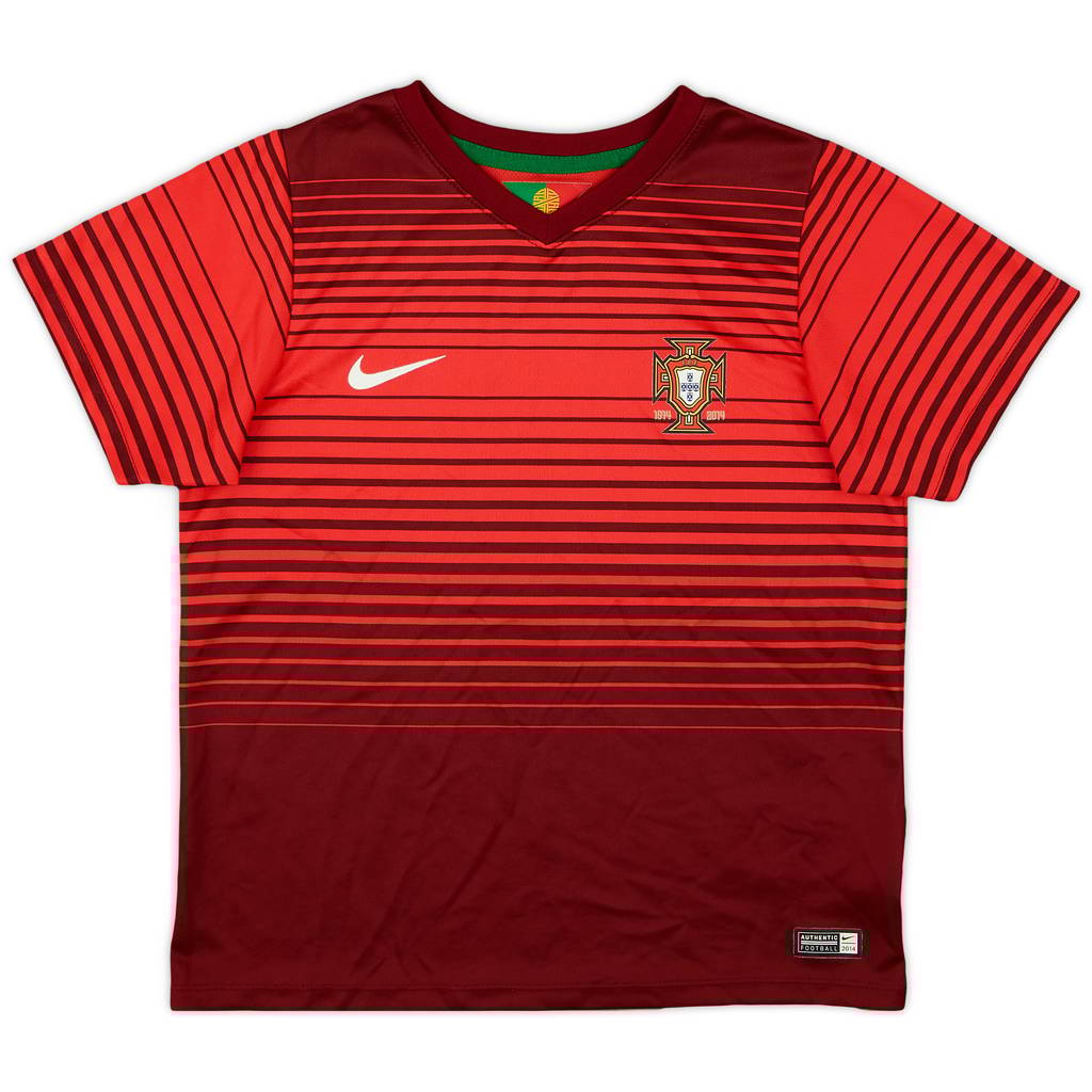 2014-15 Portugal Home Shirt - 8/10 - (7-8 Years)