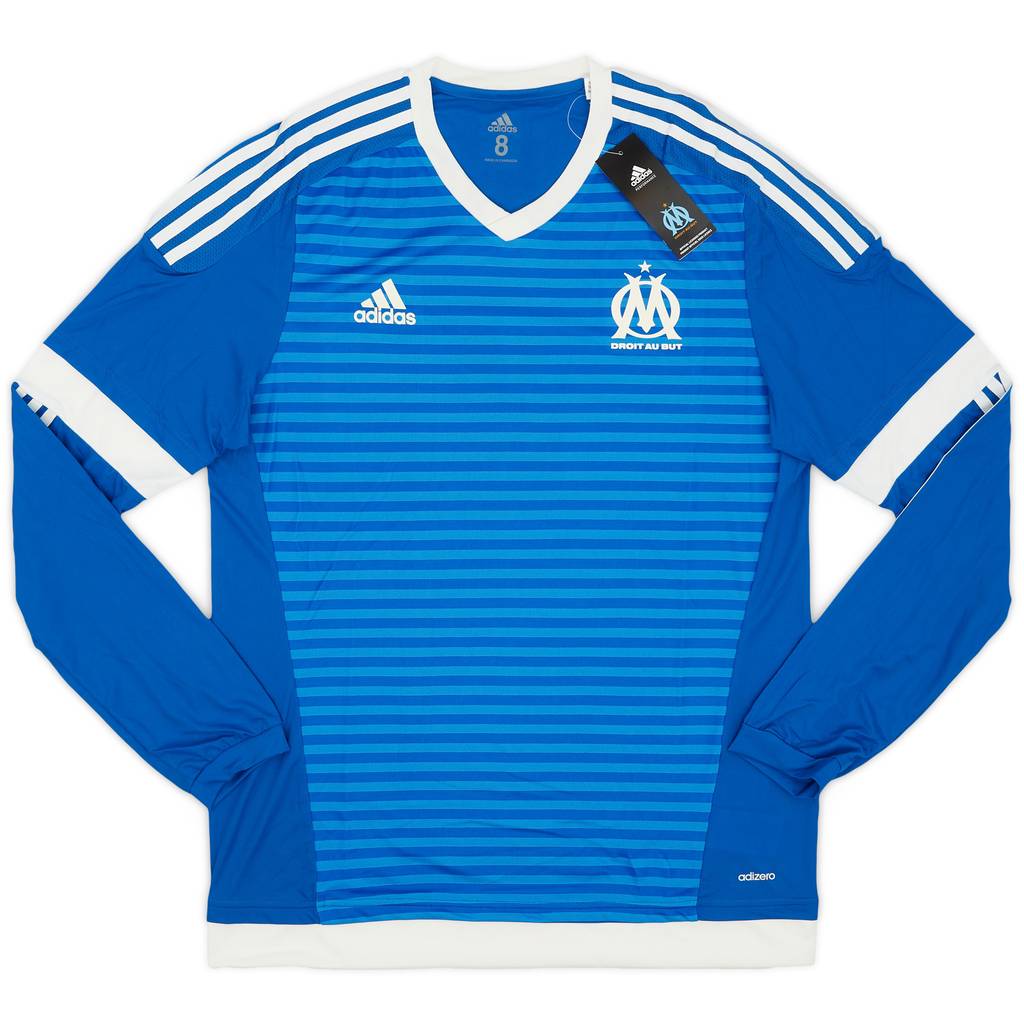 2015-16 Olympique Marseille Player Issue Third L/S Shirt (L)