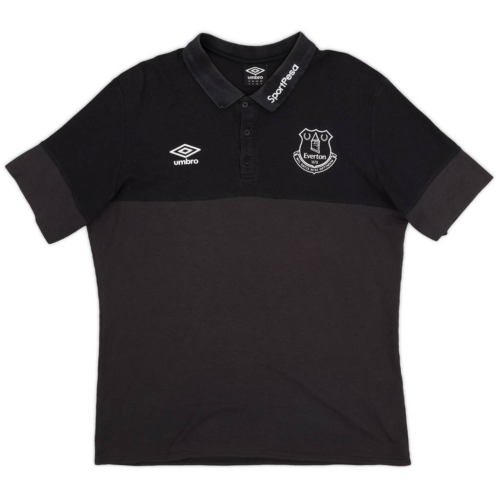 2016-17 Everton Umbro Polo Shirt - 6/10 - (XL)