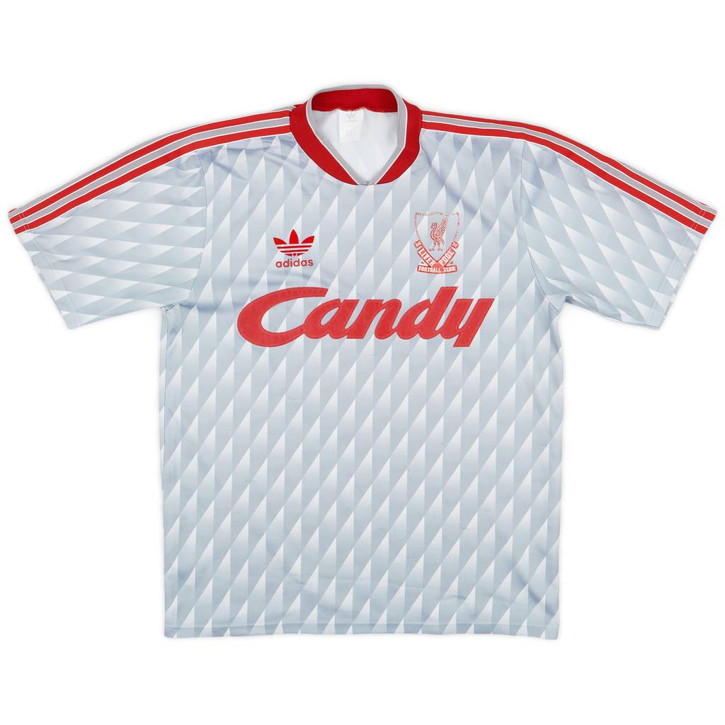 1989-91 Liverpool Away Shirt - 7/10 - (M)