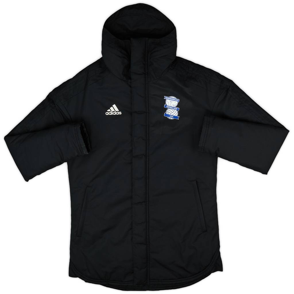 2019-20 Birmingham adidas Hooded Padded Bench Coat - 9/10 - (S)