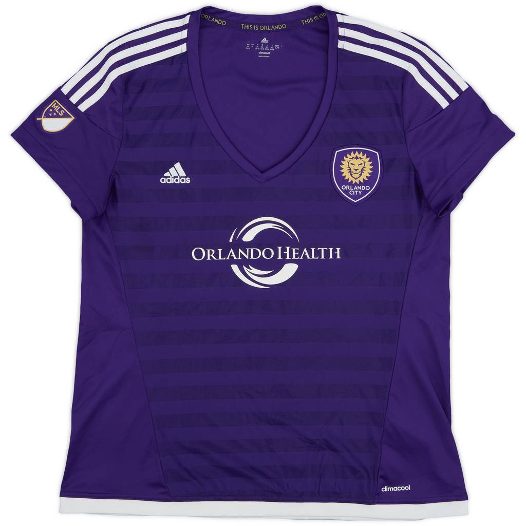 2016 Orlando City Home Shirt - 9/10 - (Women's XL)