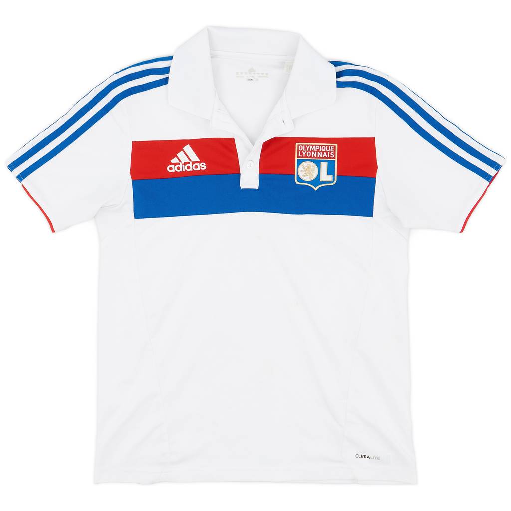 2011-12 Lyon adidas Polo Shirt - 5/10 - (S)