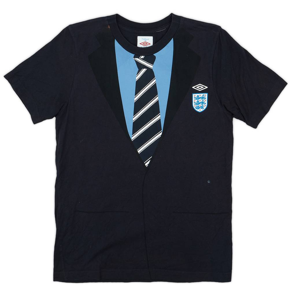 2009-10 England Umbro Graphic Tee - 7/10 - (S)