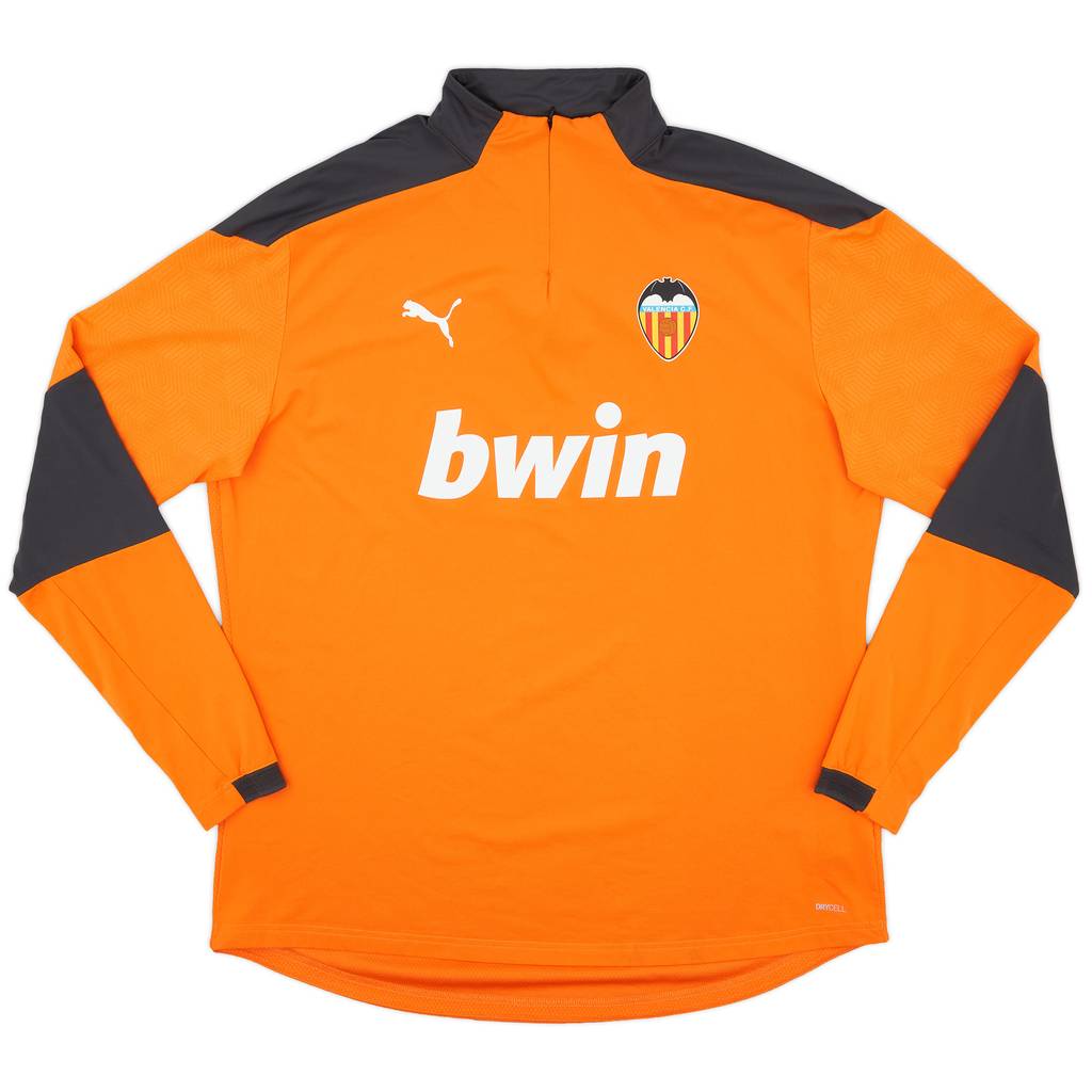 2020-21 Valencia Puma 1/4 Zip Drill Top - 8/10 - (XXL)
