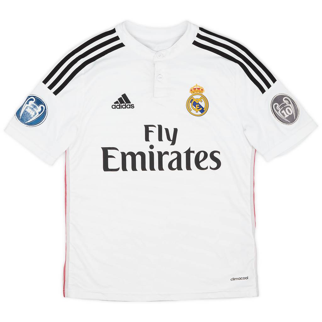 2014-15 Real Madrid Home Shirt - 6/10 - (L.Boys)