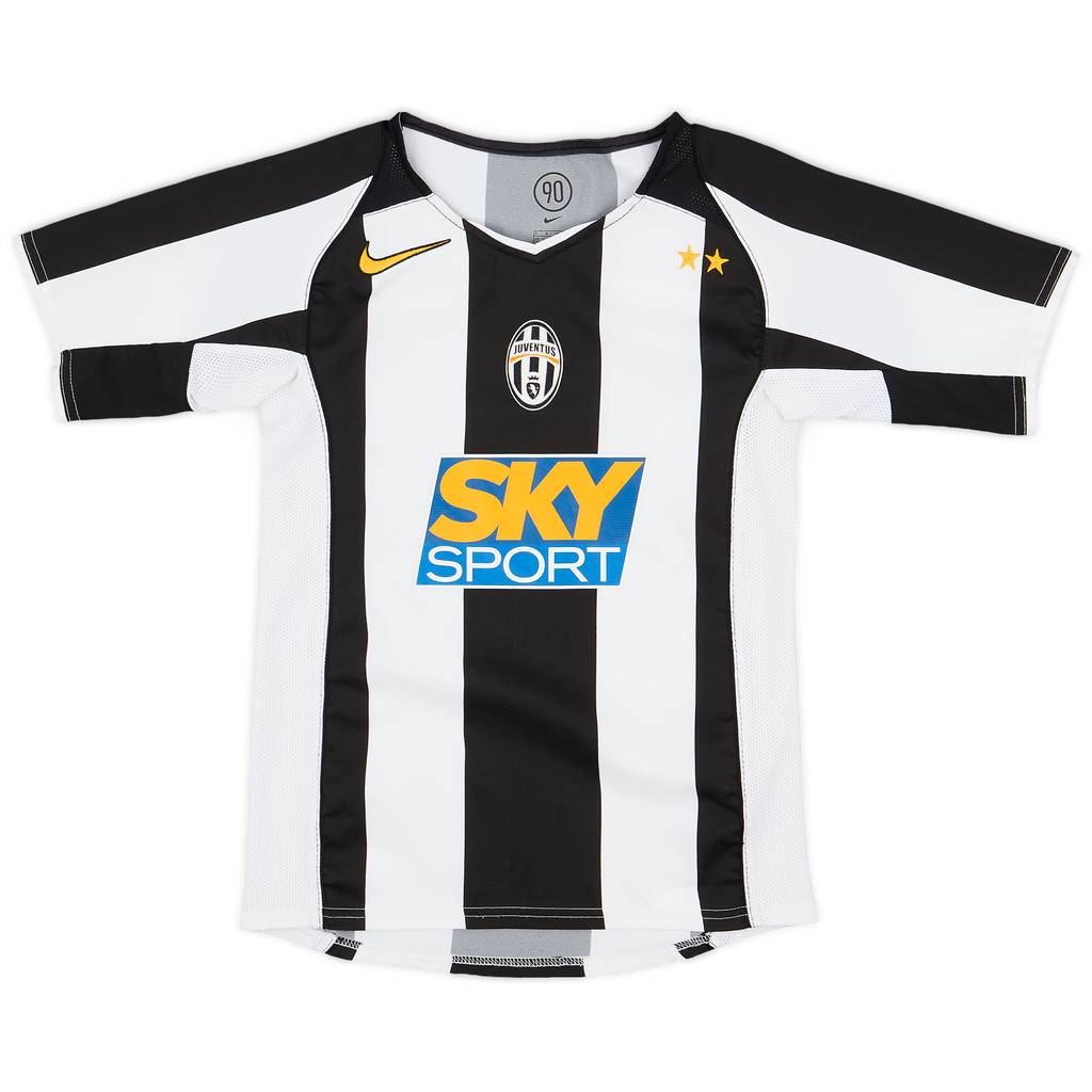 2004-05 Juventus Home Shirt - 9/10 - (S.Boys)