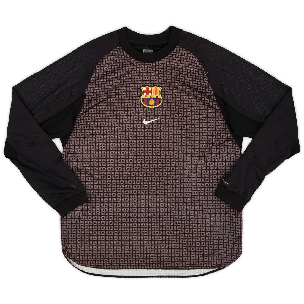 2000-01 Barcelona GK Shirt - 9/10 - (L)