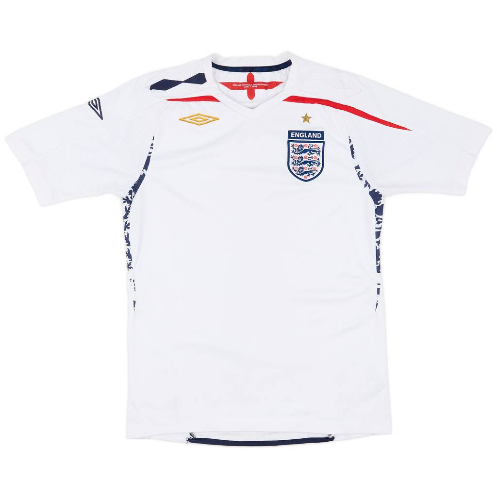 2007-09 England Home Shirt - 5/10 - (S)
