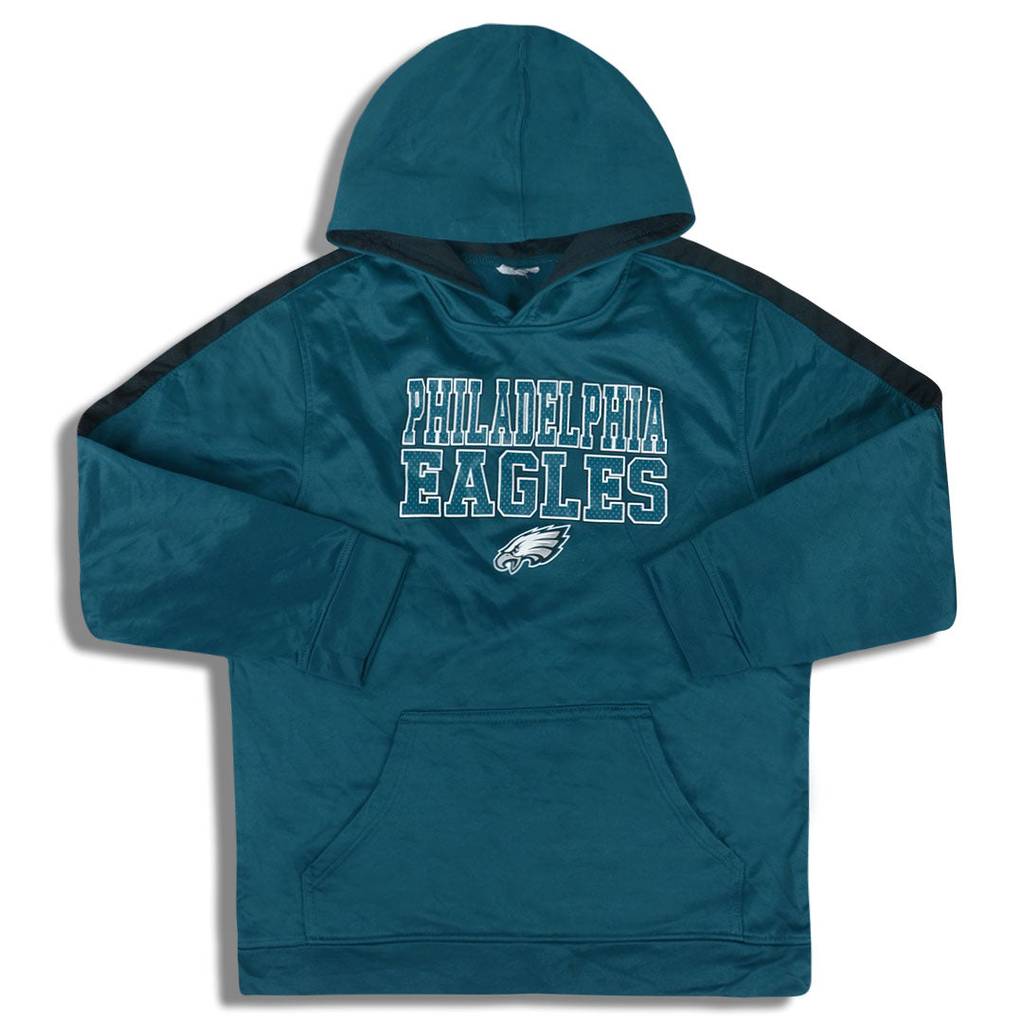 2010s Philadelphia Eagles NFL Hooded Sweat Top Y