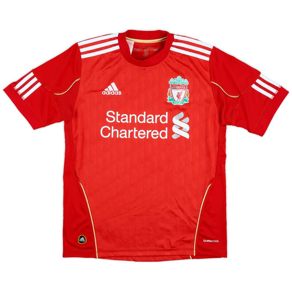 2010-12 Liverpool Home Shirt - 9/10 - (L.Boys)
