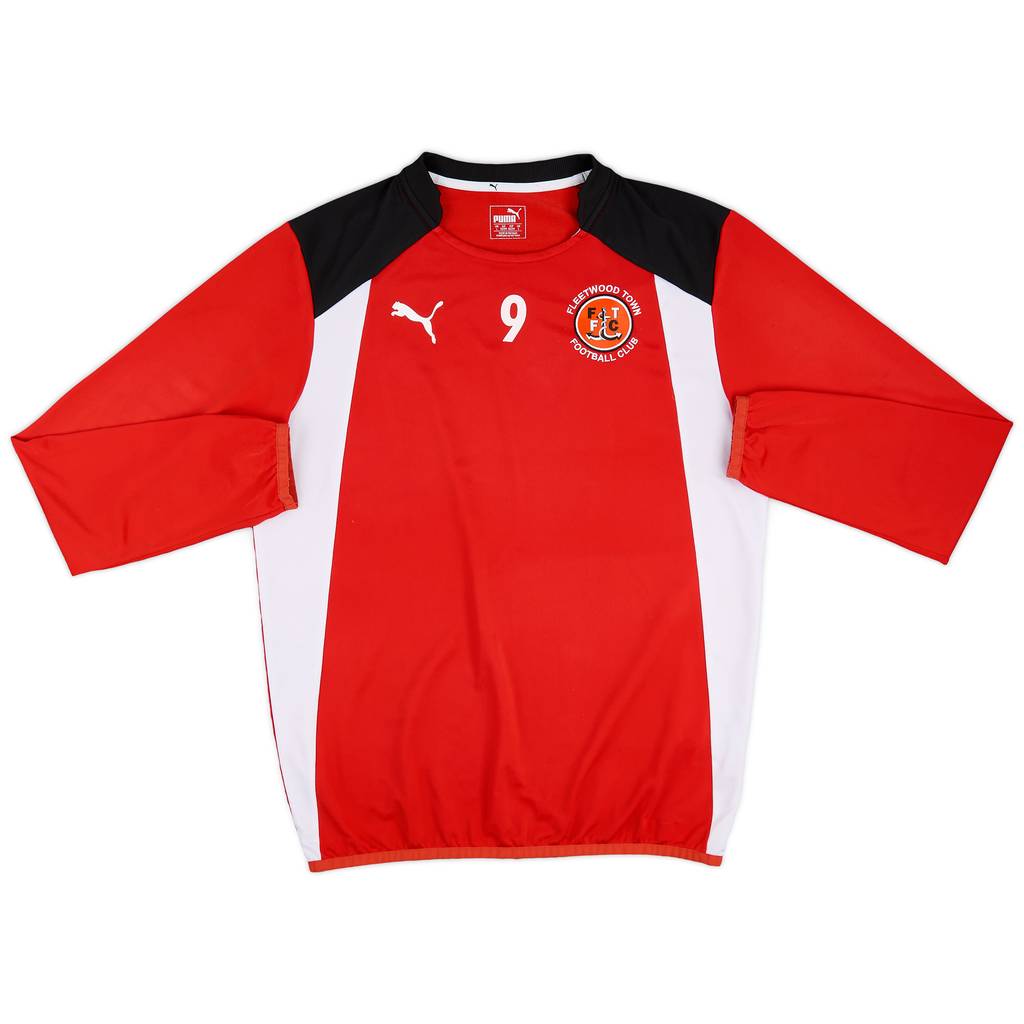 2016-17 Fleetwood Puma Player Issue Sweat Top #9 - 9/10 - (L)