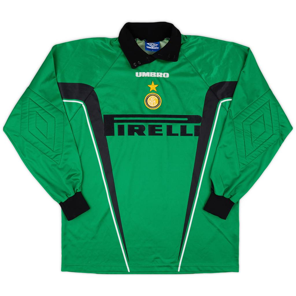 1997-98 Inter Milan GK Shirt - 8/10 - (L)