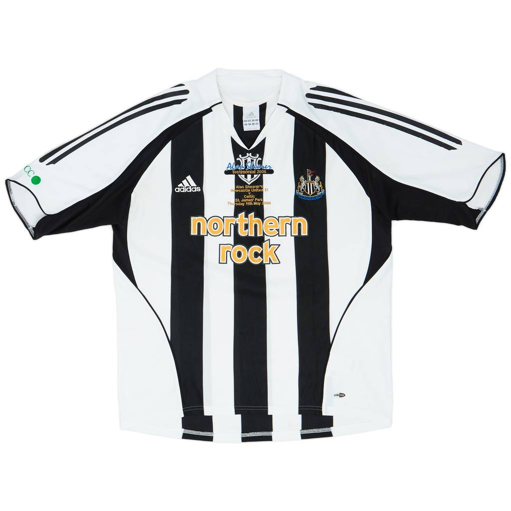 2006 Newcastle 'Alan Shearer Testimonial' Home Shirt - 7/10 - (L)