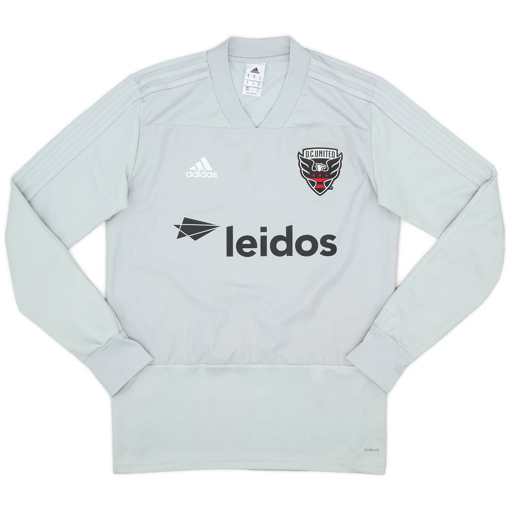 2017 DC United adidas Training L/S Shirt - 9/10 - (M)