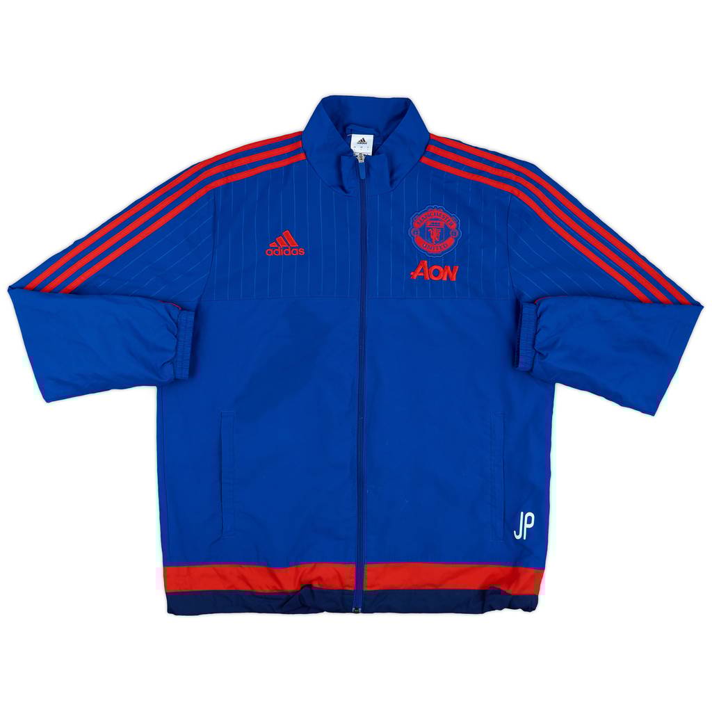 2015-16 Manchester United adidas Track Jacket JP - 6/10 - (L)