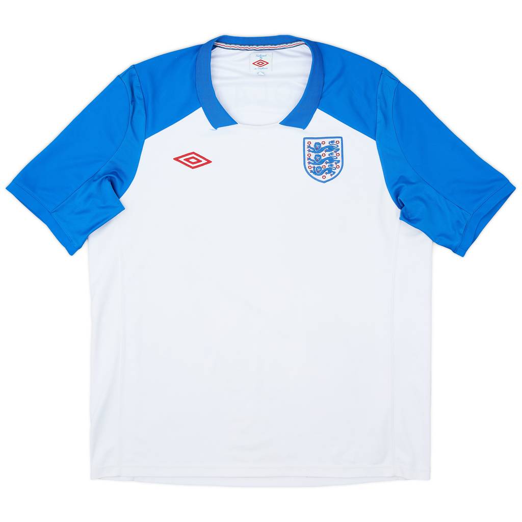 2010-11 England Umbro Training Shirt - 8/10 - (XL)