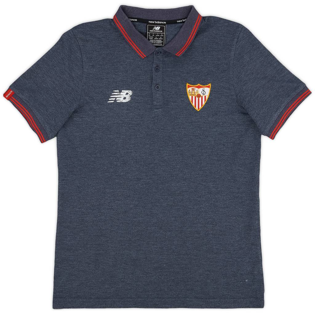 2017-18 Sevilla New Balance Polo Shirt - 5/10 - (S)